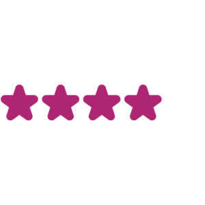 4 stars pink